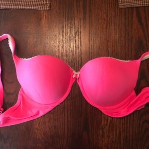 Body by Victoria hot pink push up